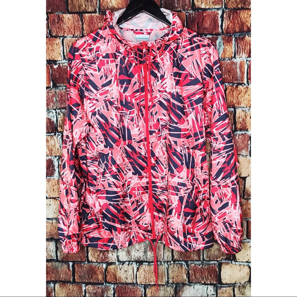 Columbia Flash Forward Windbreaker Hooded Jacket